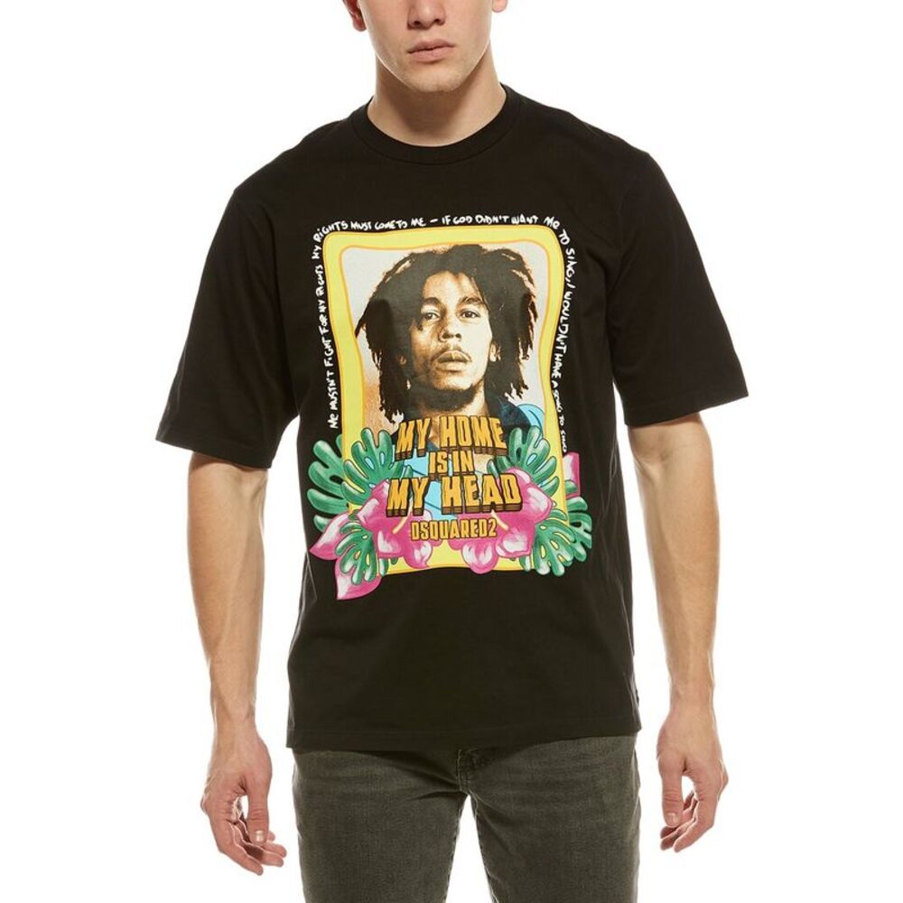 Dsquared2 Mens  T-Shirt, Black
